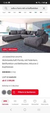 Sofa form schlaffunktion gebraucht kaufen  Neumünster