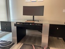 large glass top desk for sale large glass top desk for sale Rockville