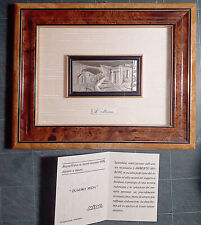Quadro bassorilievo argento usato  Italia