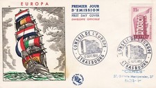 1956 fdc europa d'occasion  Mortagne-du-Nord