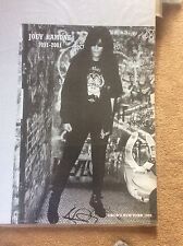 Joey ramone 2001 for sale  HULL