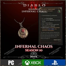 💥Diablo 4💥DRUID💥 ENDGAME 💥SEZON 10 Piekielny Chaos💥Malefic Crescent na sprzedaż  PL