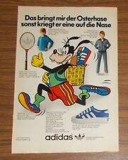 Seltene werbung adidas gebraucht kaufen  Legden