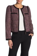 Jaqueta de tweed Kate Spade New York 307519 feminina manga folhada multicolorida tamanho 10 comprar usado  Enviando para Brazil