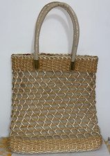 Borsa paglia intrecciata usato  Manduria