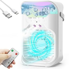 IWENUAN IWENNUAN CONDICIONADORES DE AR PORTÁTEIS CONTROLE REMOTO 4 EM 1 1500ML ÁGUA - BRANCO comprar usado  Enviando para Brazil