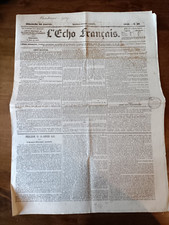 Vieux journal echo d'occasion  Le Havre-