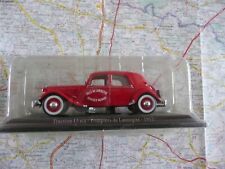Citroën traction firefighters d'occasion  Expédié en Belgium