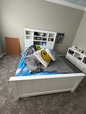 Bookshelf headboard frame for sale  Clearwater