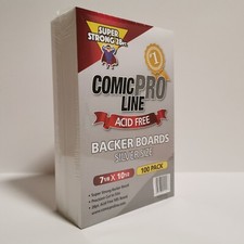 Placas de apoio ComicProLine para quadrinhos de prata - Placas super fortes premium 28PT comprar usado  Enviando para Brazil