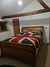 Bed sleigh bed for sale  WORTHING
