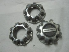 3x APENAS 2017-2022 F250 XLT tampas de centro de aro de roda cromada OEM fábrica OE WTY WTY comprar usado  Enviando para Brazil