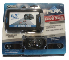 Câmera de backup automotiva sem fio PEAK 4,3"" monitor LCD colorido NOVA caixa aberta comprar usado  Enviando para Brazil