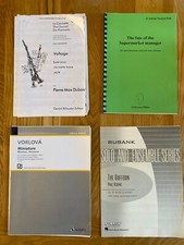 Bass clarinet sheet for sale  CULLOMPTON