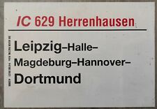 Zuglaufschild 629 intercity gebraucht kaufen  Reutlingen