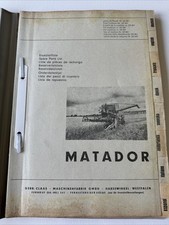Claas matador catalogue d'occasion  Versailles