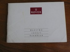 Rover maestro owner for sale  GRIMSBY