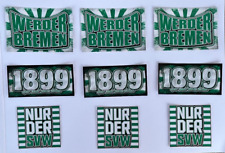 Werder bremen aufkleber gebraucht kaufen  Ramstein-Miesenbach-Umland