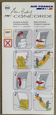 Safety card consignes d'occasion  Paris I