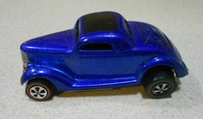 Redline Hot Wheels Classic 36 Ford Coupe azul 1968 EUA, usado comprar usado  Enviando para Brazil