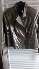 Lederjacke metallic bikerstyle gebraucht kaufen  Schladen-Werla