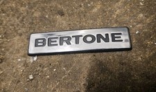 Bertone badge emblem for sale  PAISLEY
