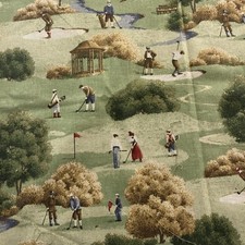 Pictorial golf upholstery for sale  La Plata
