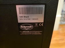 Klipsch subwoofer reference for sale  Rydal
