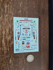 Decals decalcomanie porsche d'occasion  Lillers