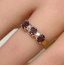 Zultanite diamond ring for sale  BIRMINGHAM