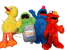 Pelúcia pesada Elmo, Grover, Oscor OU Big Bird com 2 1/2 libras, bicho de pelúcia comprar usado  Enviando para Brazil