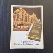 1982 harrods cigarettes usato  Milano