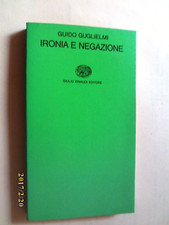 Guido guglielmi ironia usato  Catania