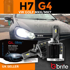 Kit de lâmpadas de faróis VW Golf MK6 MK7 - H7 COB LED 10000 lúmens Canbus 100W HID G4, usado comprar usado  Enviando para Brazil