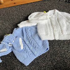 Hand knitted cardigans for sale  STOKE-ON-TRENT