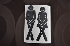 Sticker toilettes autocollant d'occasion  Freyming-Merlebach