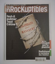 Magazine inrockuptibles 795 d'occasion  Paris XX