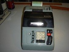 Calcolatrice olivetti elettros usato  Roma