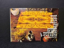 The Art Of Speed Tufting Joseph Montell Rug Crafters Vintage 1973 w/ Receipt  comprar usado  Enviando para Brazil