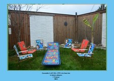 Transat chaises pliantes d'occasion  Meyzieu