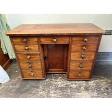 Georgian kneehole desk for sale  DONCASTER