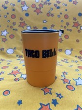 Pepsi 90s Taco Bell Cup -Amarelo - Com Tampa Plástico Rígido Whirley Industries Retrô comprar usado  Enviando para Brazil