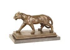 Bronze lion sculpture d'occasion  Expédié en Belgium