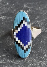 Zuni indianerschmuck ring gebraucht kaufen  Ettlingen