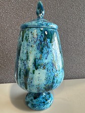 Ceramic blue green for sale  Chelsea