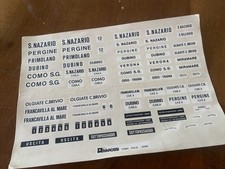 Decal stazioni rivarossi usato  Brescia