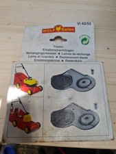 Ersatzmesserklingen wolf garte gebraucht kaufen  Hildesheim