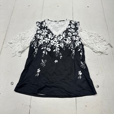 Black white floral for sale  Lees Summit