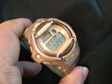 Relógio digital Casio Baby-G feminino rosa dia redondo data resistente à água nova bateria comprar usado  Enviando para Brazil