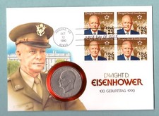 David eisenhower numisbrief gebraucht kaufen  Wiesbaden